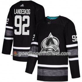 Colorado Avalanche Gabriel Landeskog 92 2019 All-Star Adidas Zwart Authentic Shirt - Mannen